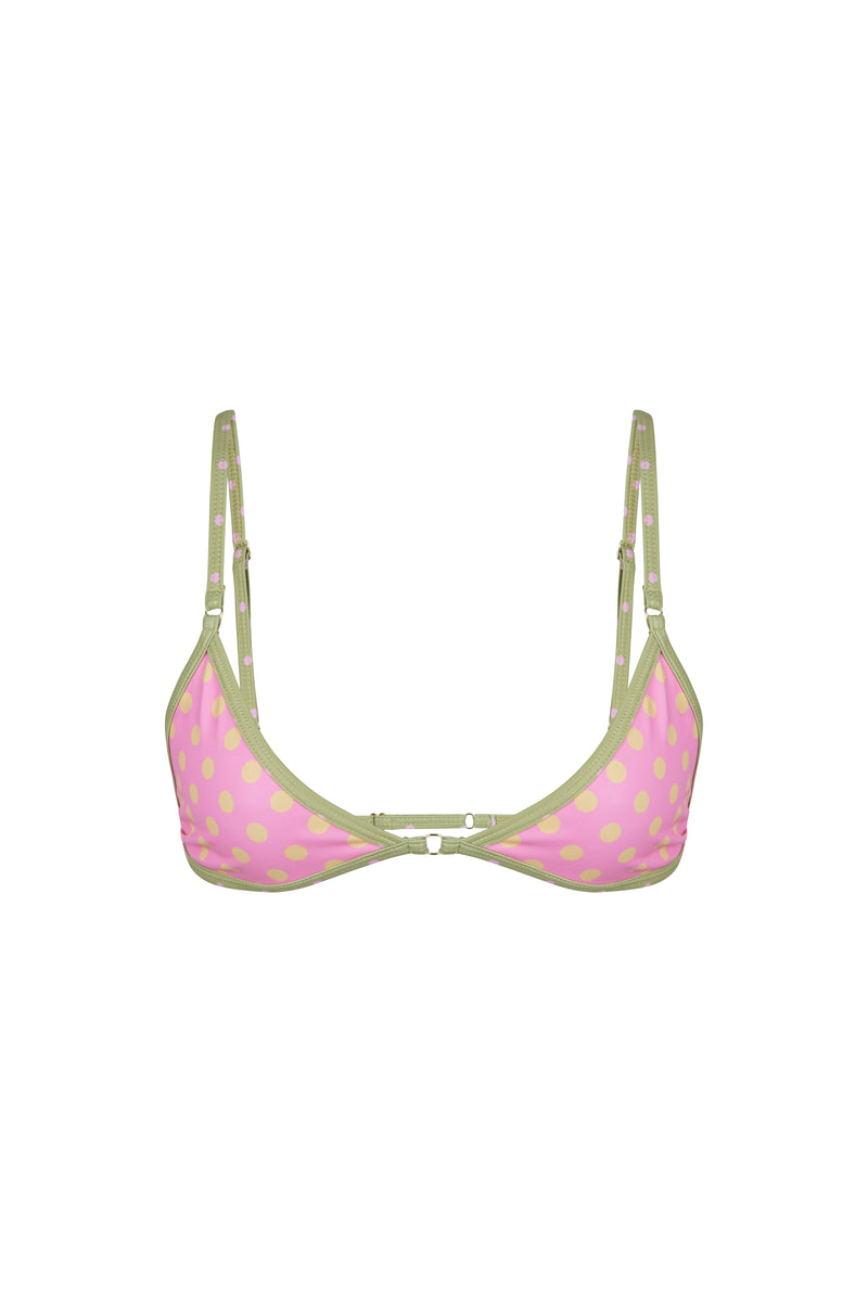 FRIDA TOP POLKA PINK