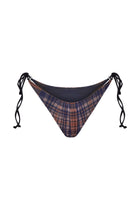 DEMI BOTTOM CHECKED BLUE