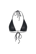 NAIIA TOP LEATHER BLACK