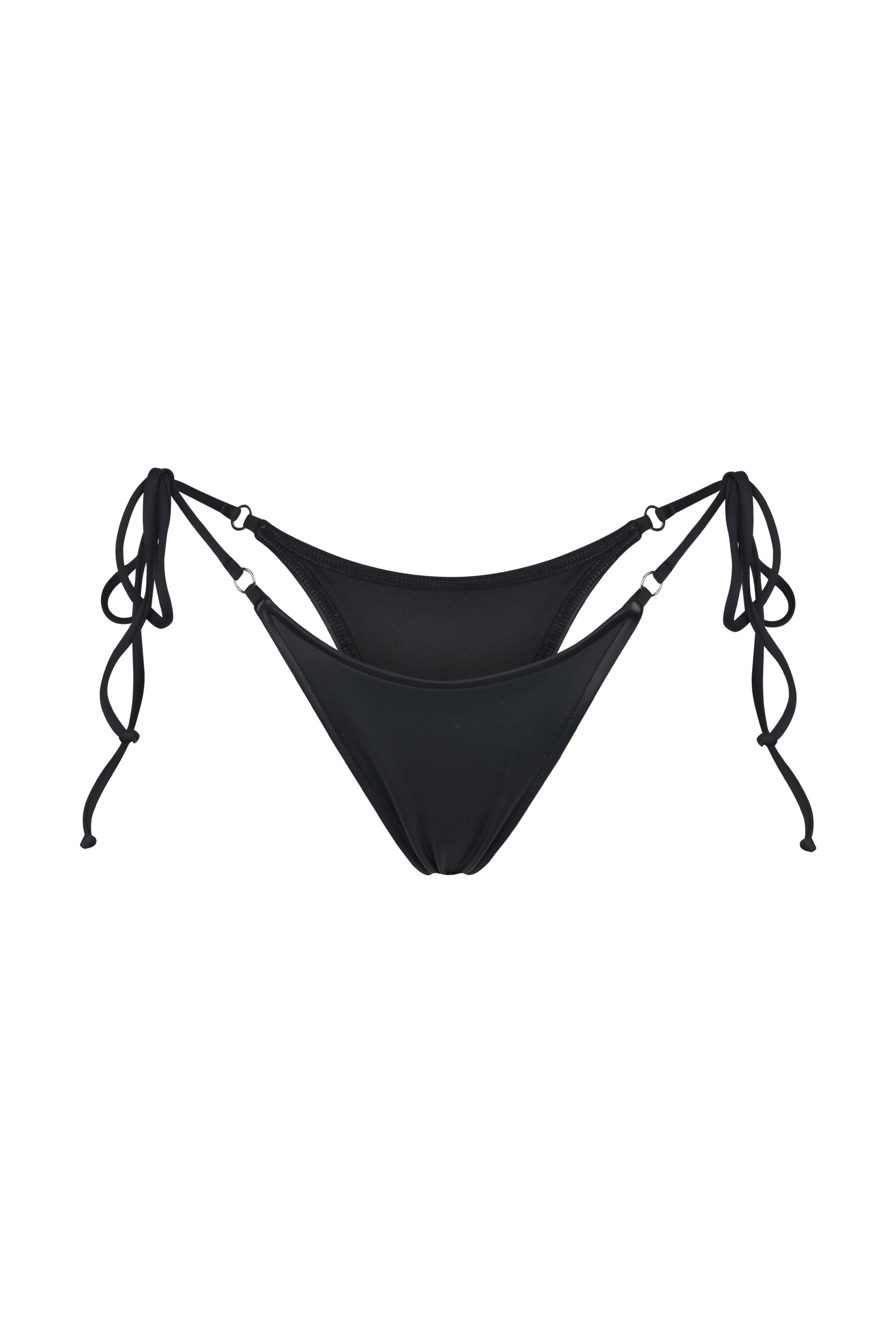 NAIIA BOTTOM LEATHER BLACK