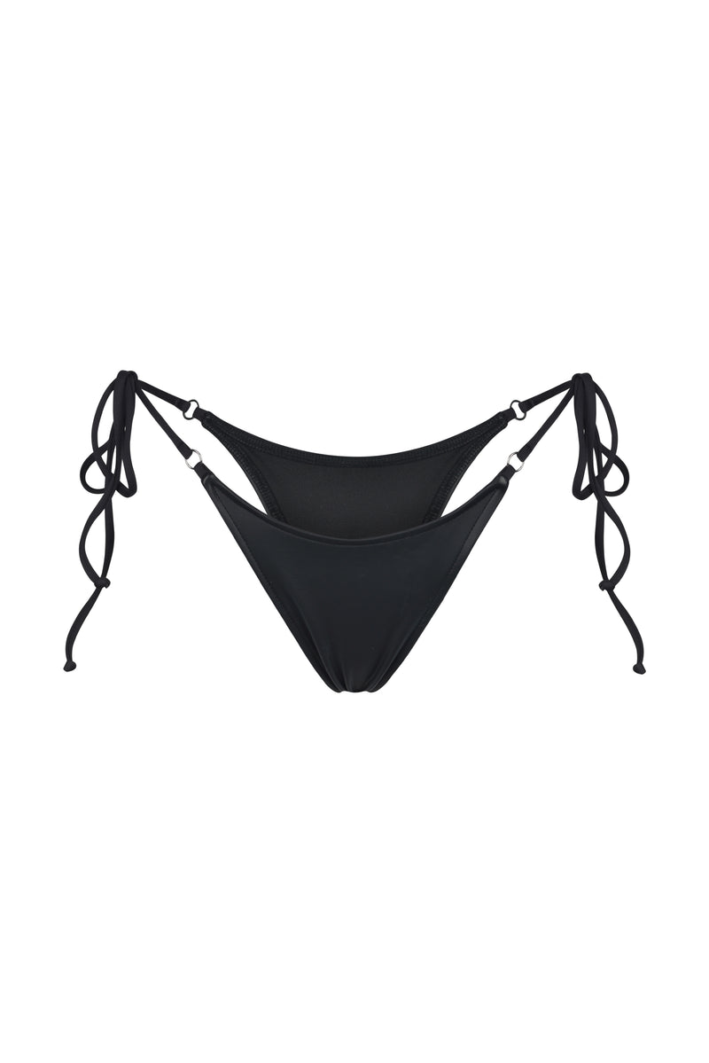 NAIIA BOTTOM LEATHER BLACK
