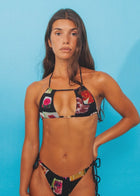 DEMI TOP BLACK - KISS'N'THRILL bikini, swimwear