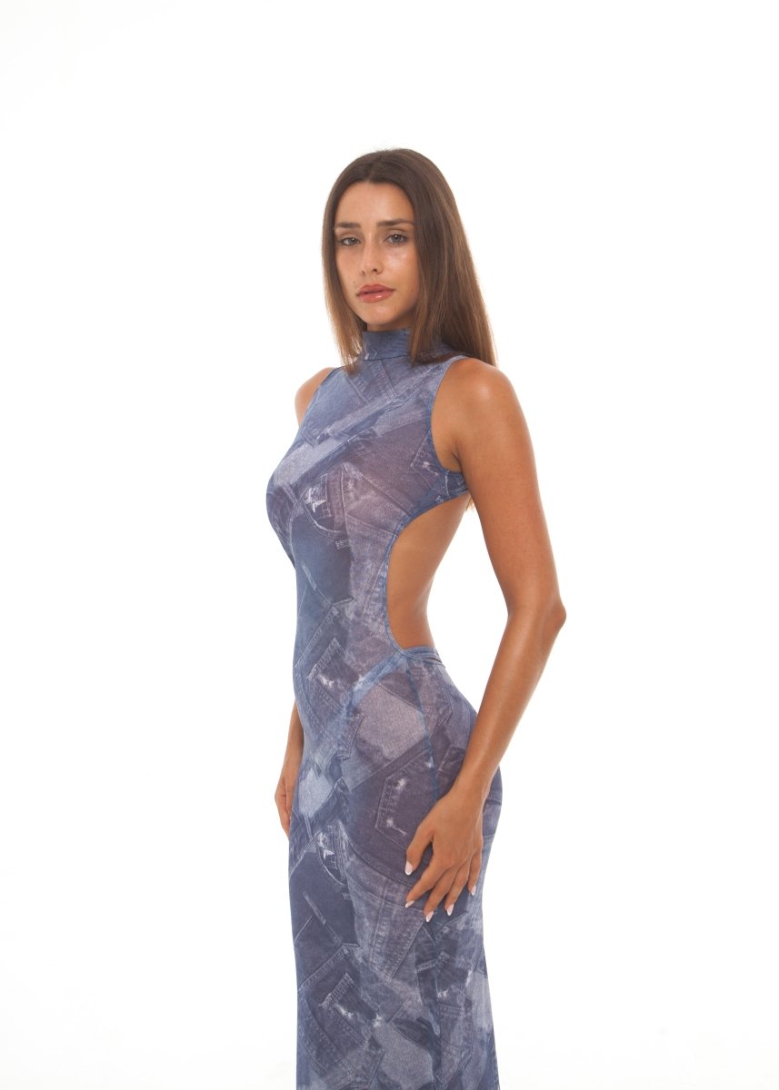 DONNIE DRESS DENIM