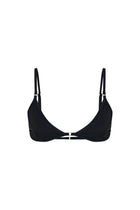 FRIDA TOP BLACK - KISS'N'THRILL bikini, swimwear