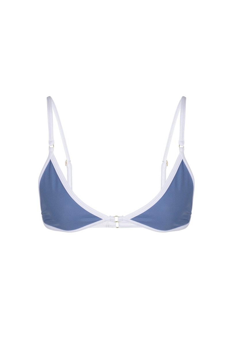 FRIDA TOP BLUE - KISS'N'THRILL