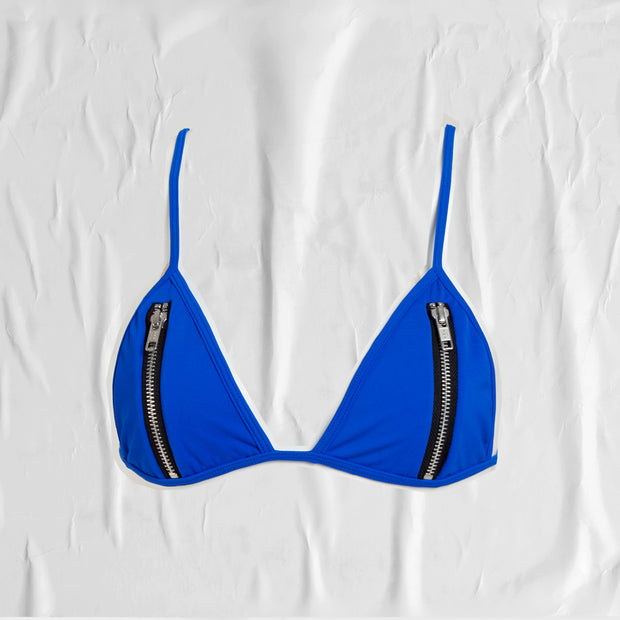 blue bikini swimwear kiss n thrill kissnthrill body type body shape recycled vacation outfit curvy sustainable